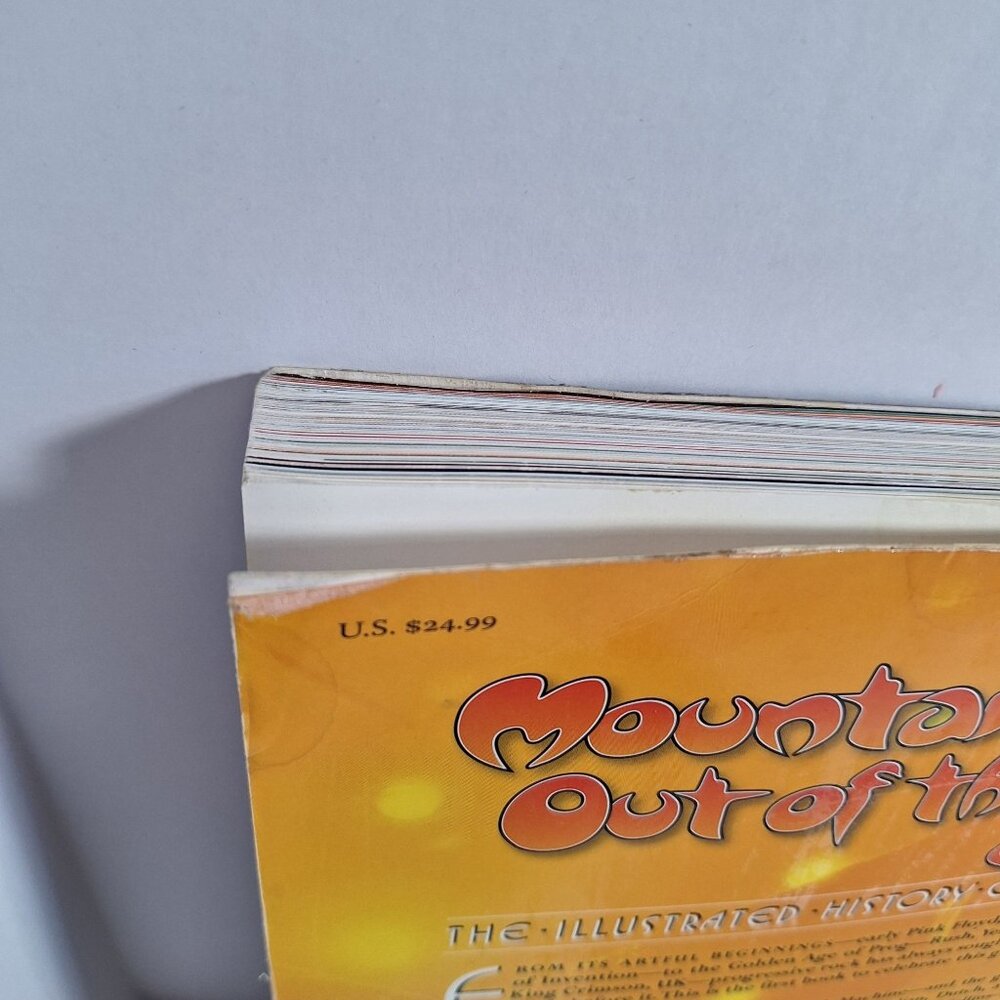 Mountains Come Out of the Sky Illustrated History of Prog Rock Used Library Book - Picture 4 of 16
